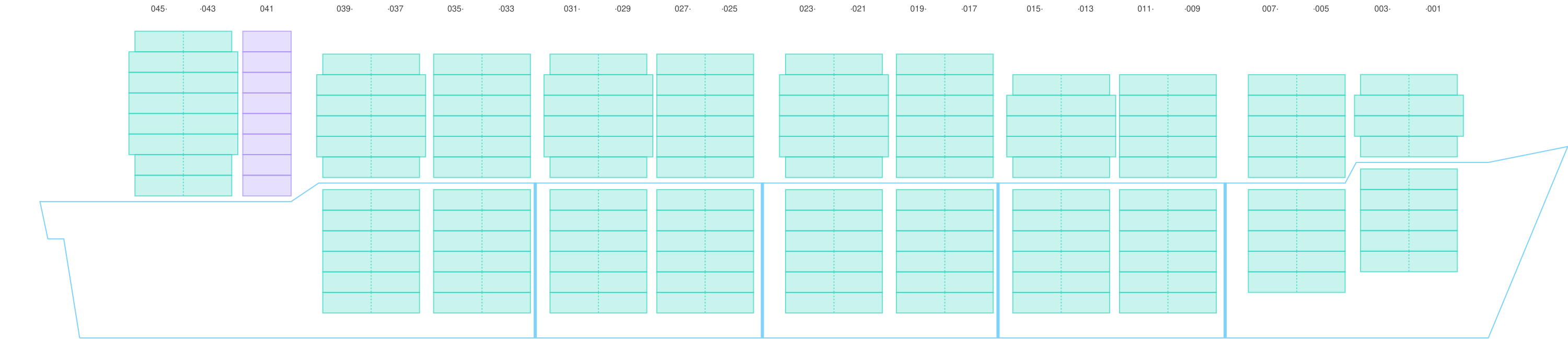 Side view of MAERSK CAP CARMEL