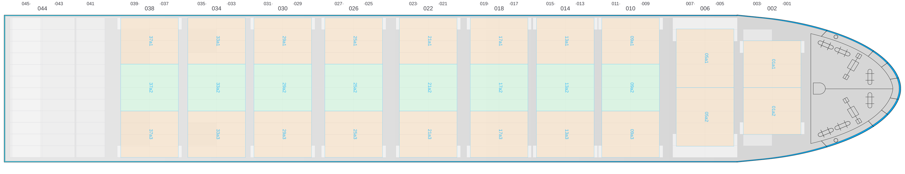 Deck view of INDEPENDENT SPIRIT