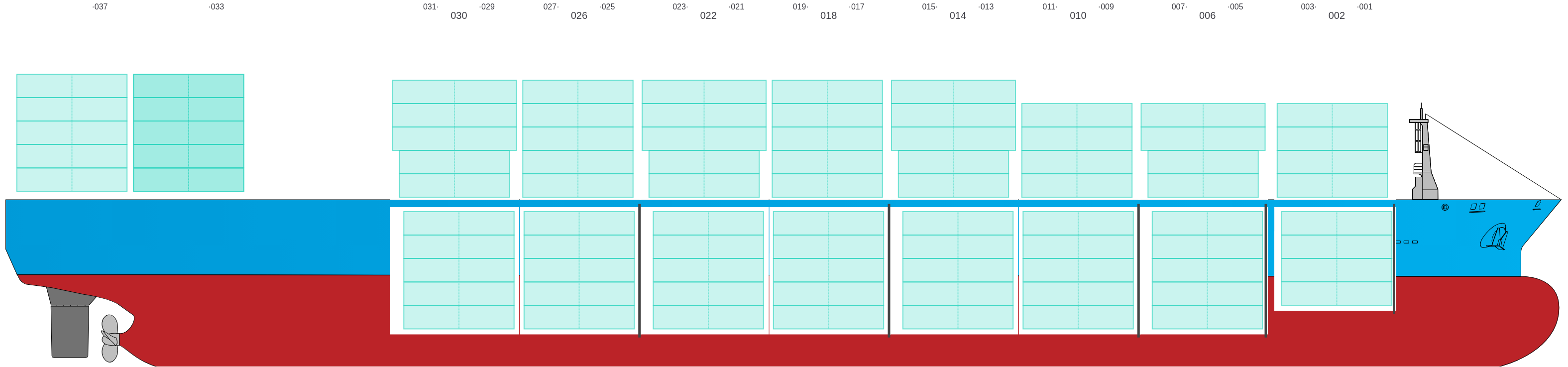 Side view of FERDINANDA S