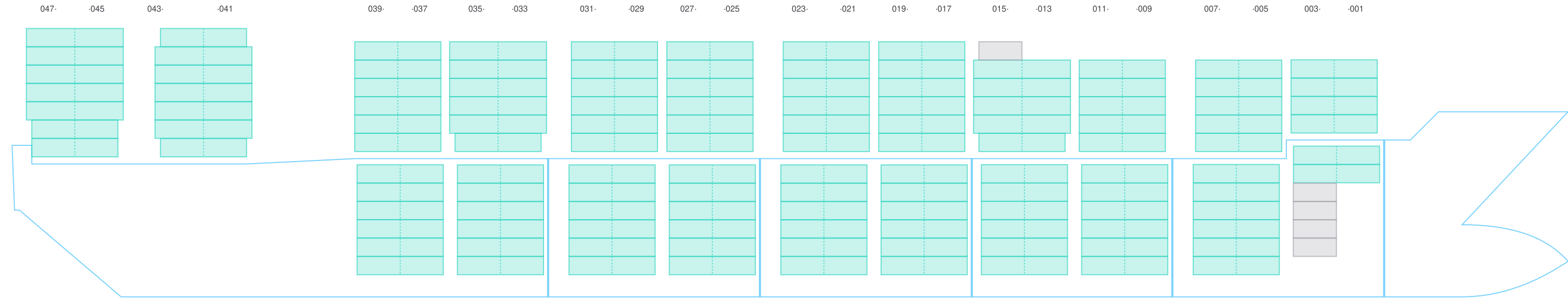 Side view of CMA CGM PUERTO ANTIOQUIA